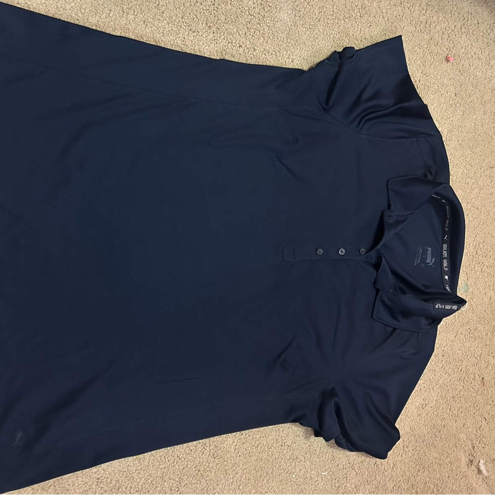 Women's Navy Polo Shirt